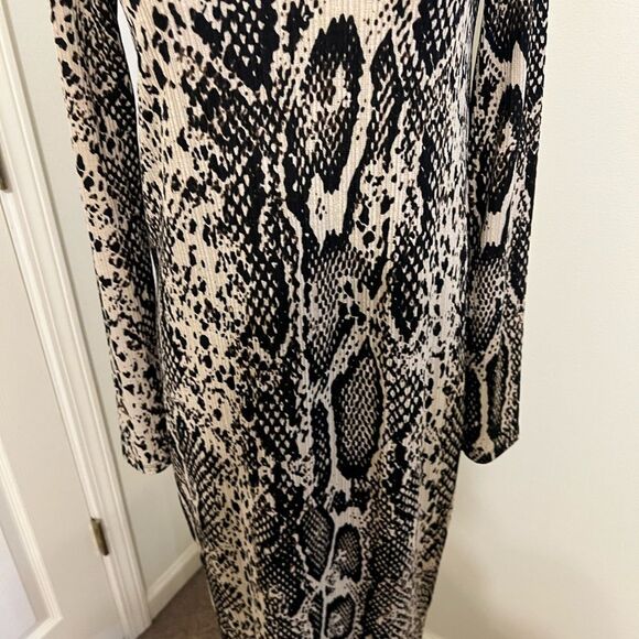 Zara Animal Print Midi Dress. Size M Great Condition - Picture 2 of 6